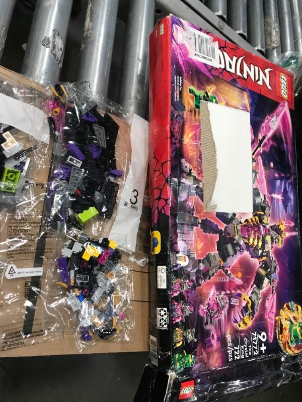 Photo 4 of **MISSING PARTS** LEGO NINJAGO The Crystal King 71772 Ninja Villain Building Toy Set for Boys, Girls, and Kids Ages 9+ (722 Pieces) FrustrationFree Packaging