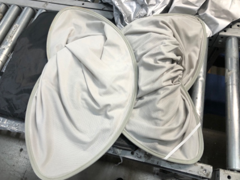Photo 1 of BASENOR Tesla Model Y Glass Roof Sunshade with UV/Heat Insulation Cover Gray Set of 2 for 2020 2021 2022 2022 Model Y