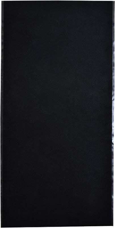 Photo 1 of 2'2" x 7' black runner rug 