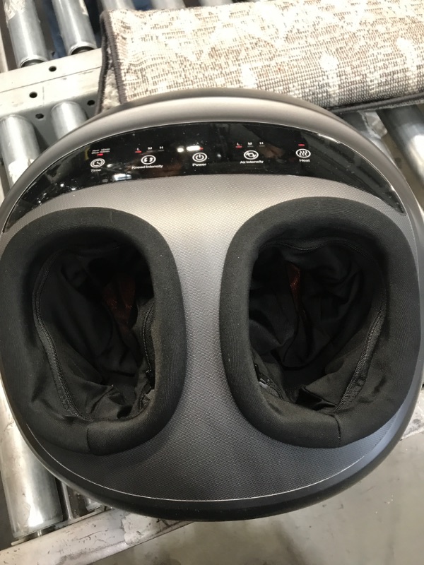 Photo 1 of Triducna TR-50230S Shiatsu Foot Massager Machine with Heat, Remote Control, Deep Kneading, Rolling and Air Compression
