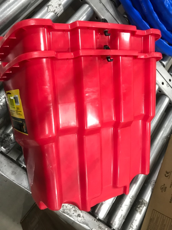 Photo 2 of **SET OF 2* UNITS STUCK TOGETHER* WRINGER BUCKET RED 18QT