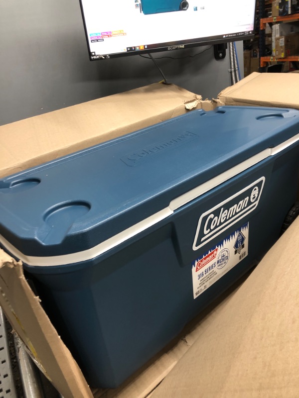 Photo 2 of **READ COMMENTS!! Coleman Ice Chest Coleman 316 Series Wheeled Hard Coolers
