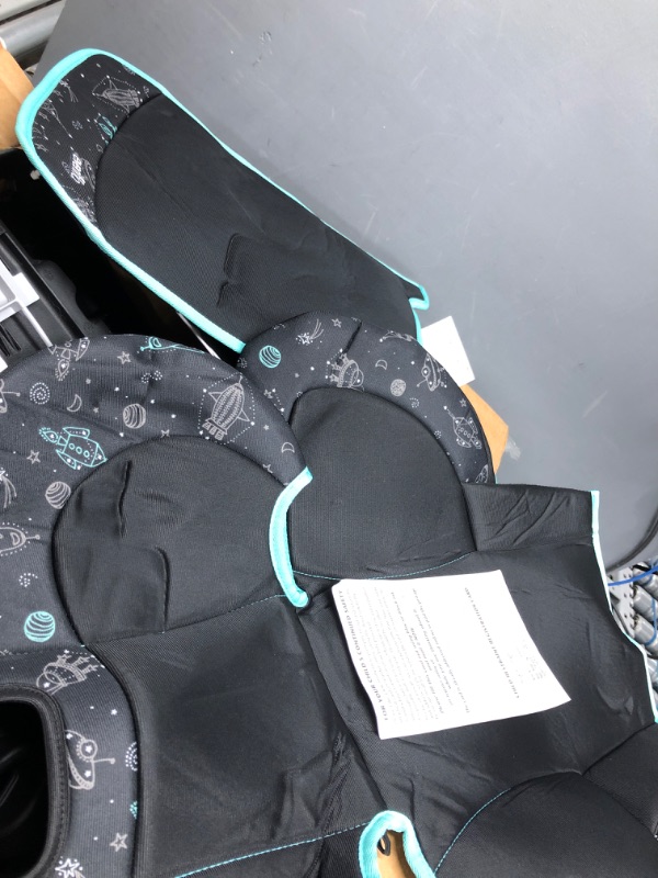 Photo 2 of Evenflo GoTime LX Booster Car Seat (Astro Blue) High Back Astro Blue