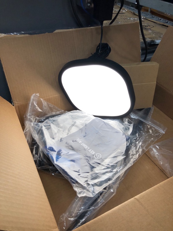 Photo 1 of *** tested*** Elgato Key Light Air - Professional 1400 lumens Desk Light for Streaming, Broadcasting, Home Office and Video Conferencing, Temperature and Brightness app-adjustable on Mac, PC, iOS, Android Single Key Light Air