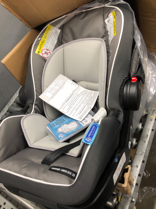 Photo 2 of Graco SnugRide SnugLock 35 Infant Car Seat | Baby Car Seat, Tenley SnugLock Easy Install Tenley