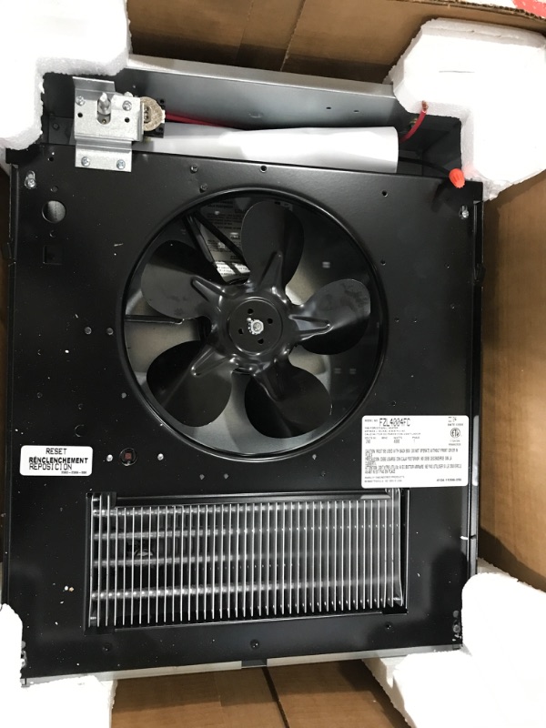 Photo 3 of Fahrenheat FZL4004F High Capacity Fan Forced Wall Heater for Entryways and Vestibules, large, White