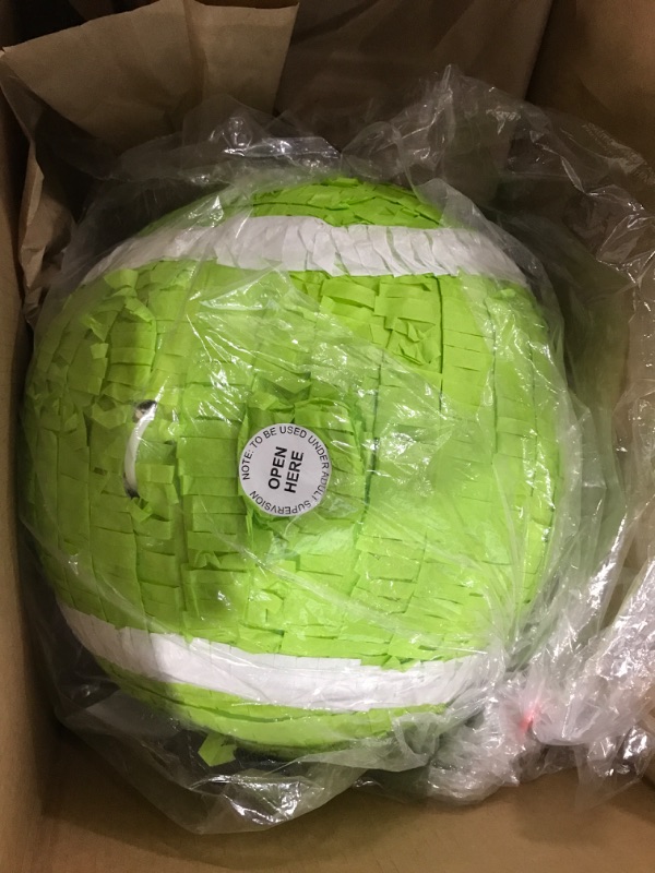 Photo 2 of deluxe pinata- tennis ball
