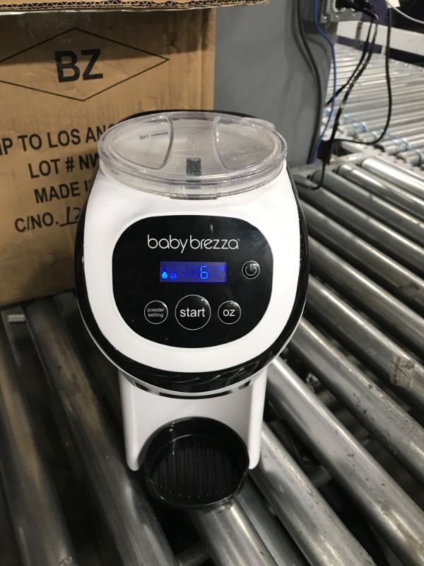 Photo 2 of Baby Brezza Formula Pro Mini Baby Formula Maker – Small Baby Formula Mixer Machine Fits Small Spaces and is Portable for Travel– Bottle Makers Makes The Perfect Bottle for Your Infant On The Go