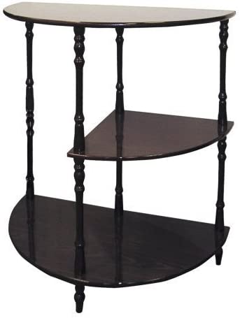 Photo 1 of Frenchi Furniture Cherry 3-Tier Crescent ,Half Moon ,Hall / Console Table/End Table
