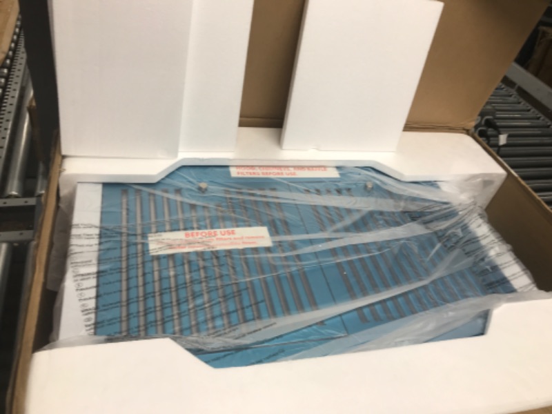 Photo 1 of COSMO COS-63ISS75 Island Range Hood with 3-Speed Fan, 380 CFM, Permanent Filters, LED Lights, Soft Touch Controls, Ducted Kitchen Vent Hood Extractor, 30 inch, Stainless Steel