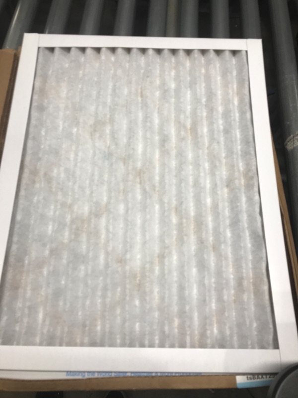 Photo 2 of Aerostar 16x20x1 MERV 8 Pleated Air Filter, AC Furnace Air Filter, 4 Pack (Actual Size: 15 3/4"x19 3/4"x3/4")
