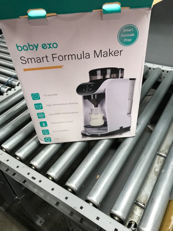 Photo 2 of 
BabyEXO Formula Milk Dispenser Automatic Electric Formula Mixer Warmer Smart Milking Machine for Baby - Easily Make Bottle with Automatic Powder Blending
