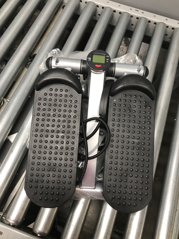 Photo 2 of BalanceFrom Adjustable Stepper Stepping Machine with Resistance Bands, Gray