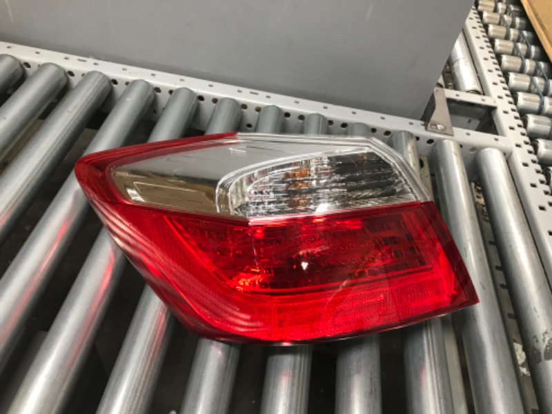 Photo 2 of TYC Left Tail Light Assembly Compatible with 2013-2015 Honda Accord Driver