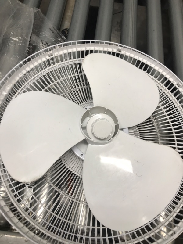 Photo 4 of Black & Decker 16 In. Stand Fan with Remote, White - 16" Diameter - 3 Speed - Durable, Adjustable Height, Tilt Angle, Oscillating, Timer-off Function - 22.8" Height x 17.7" Width x 15.8" Depth - White