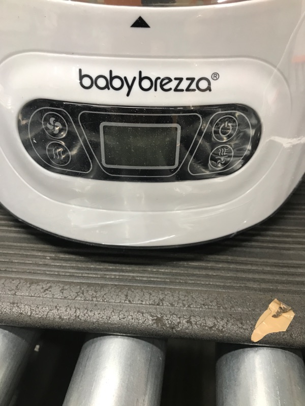 Photo 3 of Baby Brezza Baby Bottle Sterilizer and Dryer Machine – Electric Steam Sterilization - Universal Fit - Pacifiers, Glass, Plastic, and Newborn Feeding Bottles **Tested**