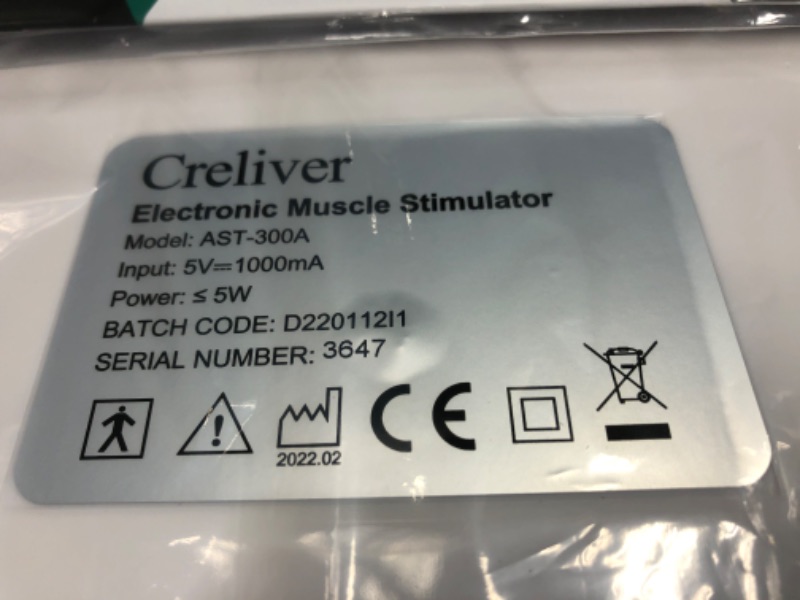 Photo 3 of Creliver Foot Circulation Plus EMS & TENS Foot Nerve Muscle Massager