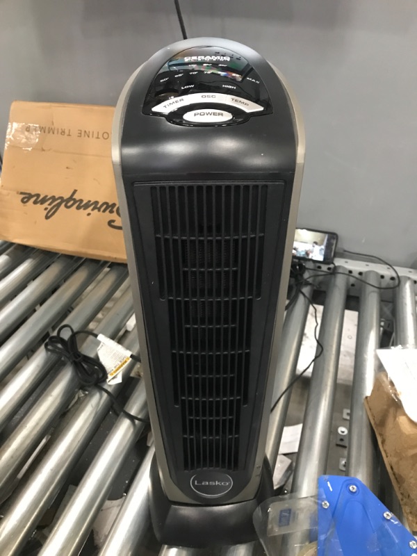 Photo 2 of (Parts Only)Lasko Products Lasko 1500 Watt 2 Speed Ceramic Oscillating Tower Heater with Remote