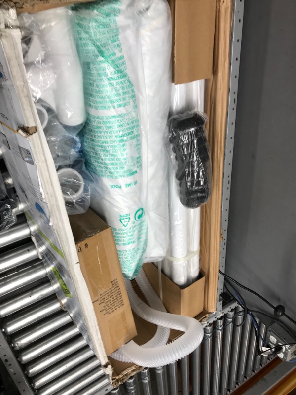 Photo 1 of NON FUNTIONAL / PARETS
INTEX 26723EH 15ft x 42in Prism Frame Pool with Cartridge Filter Pump 15ft x 42in / Round with Cartridge Filter Pump Frame Pool