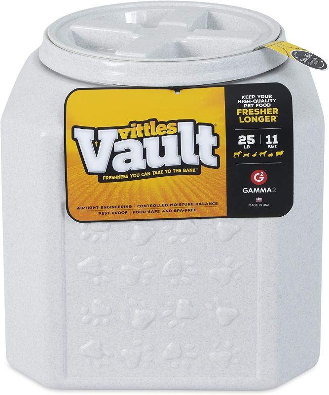 Photo 1 of 
GAMMA2 Vittles Vault Outback Airtight Pet Food Container
Size:25 Pounds