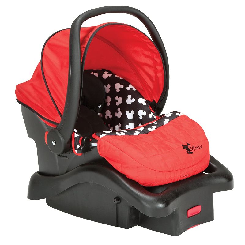 Photo 1 of Disney Light 'n Comfy Luxe Infant Car Seat, Mickey Silhouette
