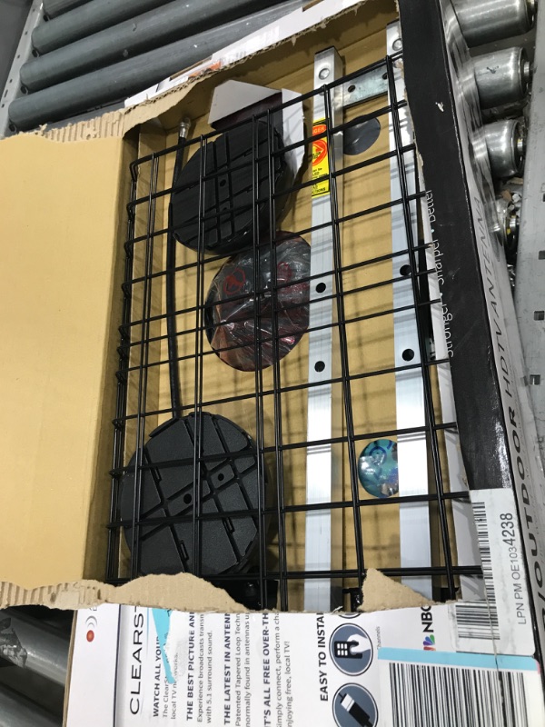 Photo 1 of Antennas Direct ClearStream 4V TV Antenna, 70+ Mile Range, UHF/Vhf, Multi-Directional, Indoor, Attic, Outdoor, Mast W/Pivoting Base/Hardware/Adjustable Clamp/Sealing Pads, 4K Ready, Black – C4-V-CJM 70 Miles
