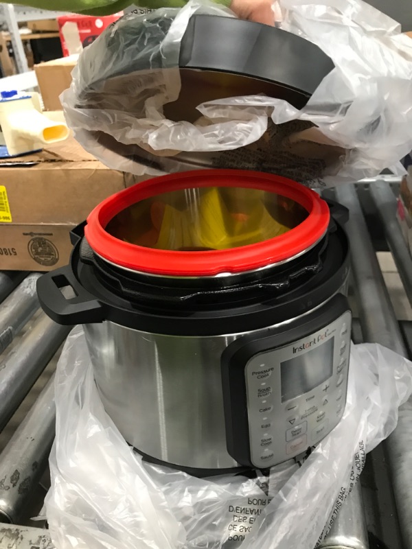 Photo 1 of Instant Pot DUO Plus 3 Qt 9-in-1 Multi- Use Programmable Pressure Cooker, Slow Cooker, Rice Cooker, Yogurt Maker, Egg Cooker, Sauté, Steamer, Warmer, and Sterilizer