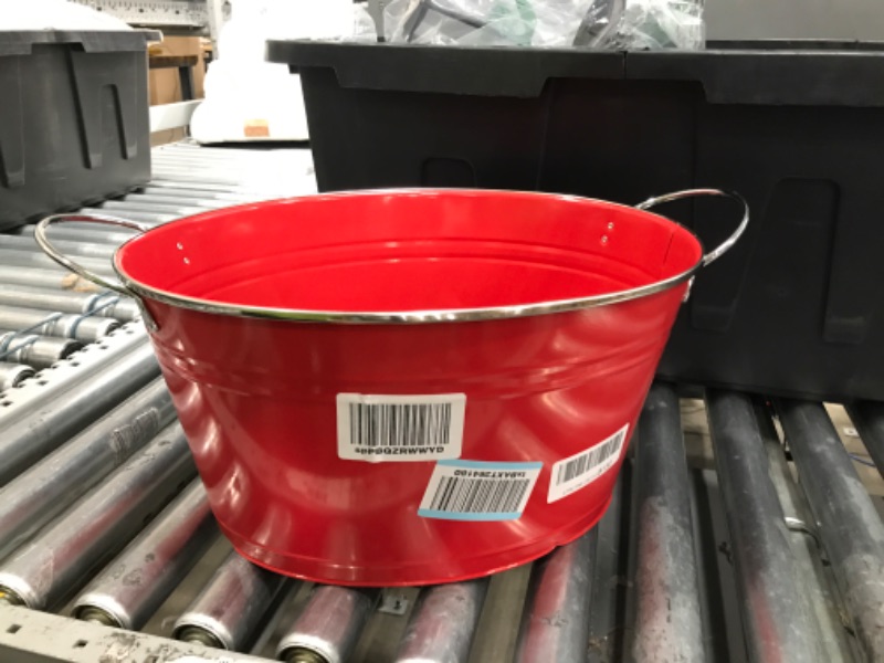 Photo 1 of 3 GALLON RED TOTE