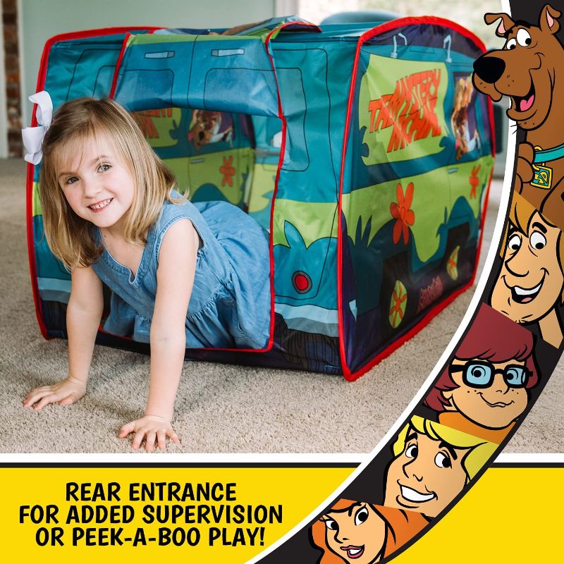 Photo 1 of ***SEE NOTE*** Sunny Days Entertainment Scooby Doo Mystery Machine Tent – Kids Pop Up Play Tent | Scooby Doo Toy
