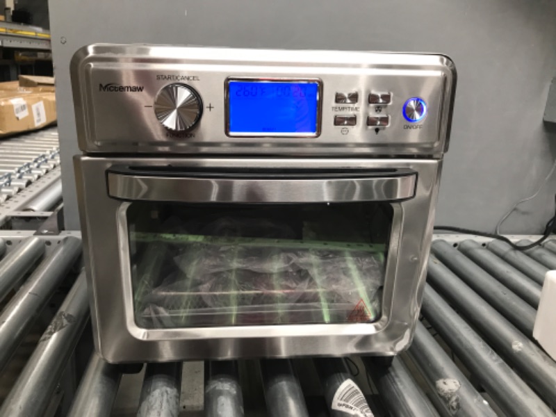 Photo 2 of 16 in 1 Air Fryer Oven, 24QT Convection Air Fryer Toaster Oven Combo with LED Display & Temperature/Time Dial, 1700W Large Airfryer Oven, Oil Less & Stainless Steel