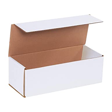 Photo 1 of  Shipping Boxes 12"L x 5"W x 4"H, 50-Pack | Foldable Corrugated Cardboard Crush-Proof Box for Shipping, Packing, Moving and Storage 50 pack 