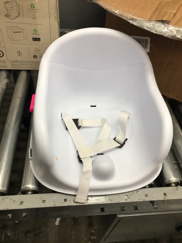 Photo 1 of baby booster seat white and pink