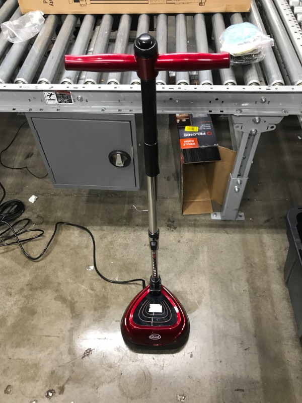 Photo 2 of Ewbank EP170 All-In-One Floor Cleaner, Scrubber and Polisher, Red Finish, 23-Foot Power Cord