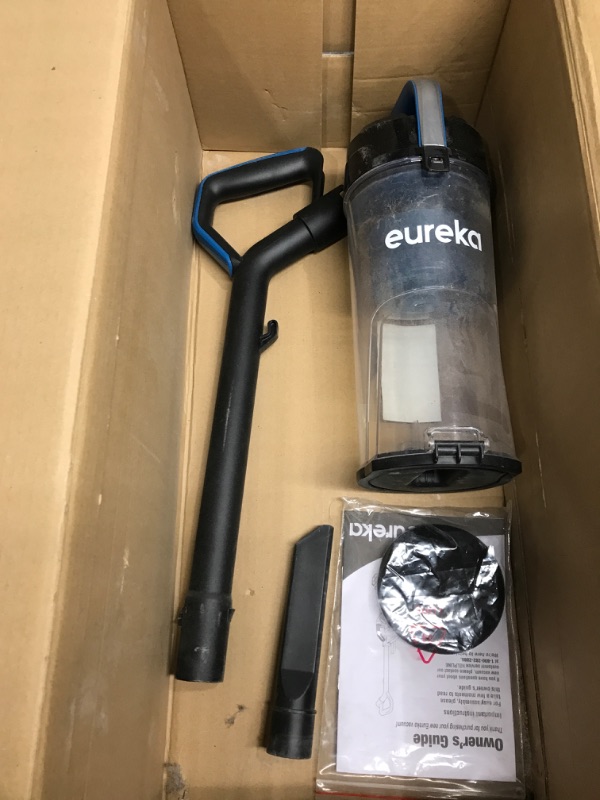 Photo 1 of Eureka Airspeed Ultra-Lightweight Compact Bagless Upright Vacuum Cleaner, Replacement Filter, Blue