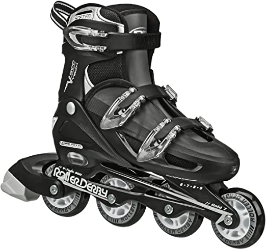 Photo 1 of Roller Derby Vtech/Cobra Inline Skates with Adjustable Sizing for Kids, Teens, and Adults
size 6-9