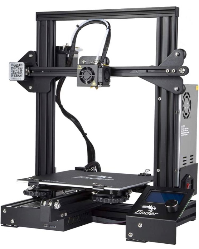 Photo 1 of Official Creality Ender 3 3D Printer Fully Open Source with Resume Printing Function DIY 3D Printers Printing Size 8.66x8.66x9.84 inch