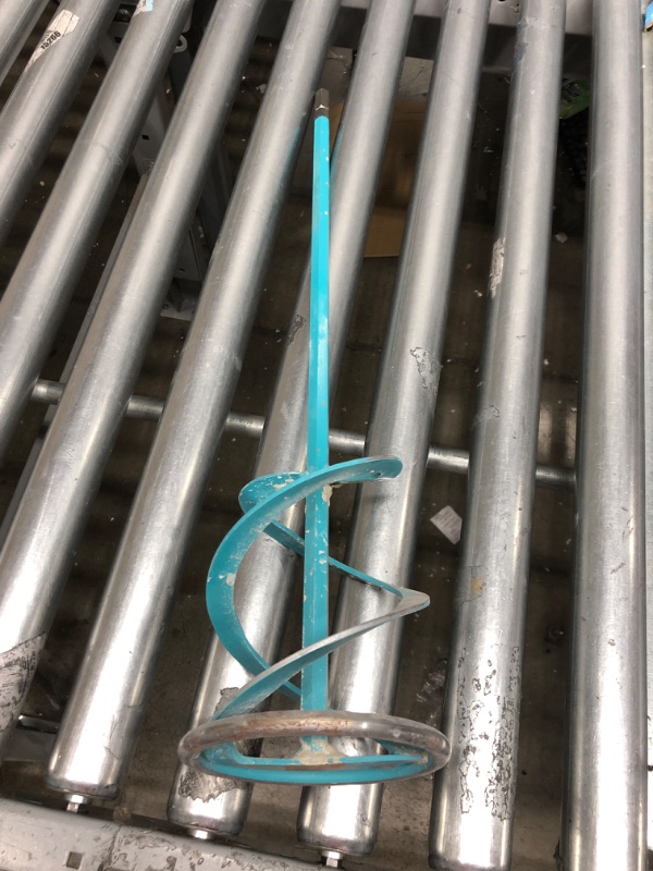 Photo 2 of COLLOMIX Mixing Paddle - WK Series 4.7" Mixer Drill Attachment Bit for All Sticky and Viscous Materials - HEXAFIX connection - WK120HF