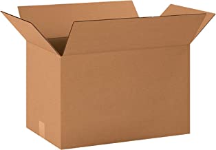 Photo 1 of  Long Corrugated Boxes, 20"L x 12"W x 12"H, Kraft (Pack of 20)