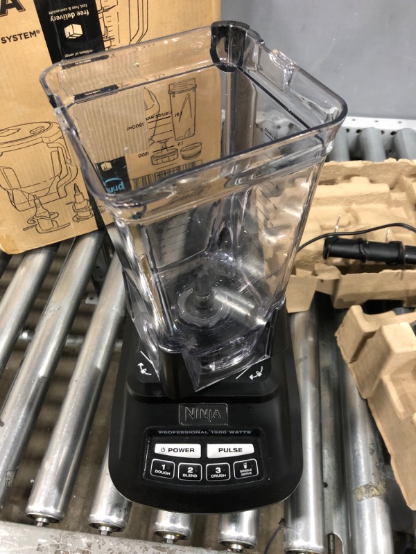 Photo 2 of (PARTS ONLY) Ninja BL770AMZ Mega Kitchen System, 72 oz. Pitcher, 8-Cup Food Processor, 16 oz. Single Serve Cup, 1500-Watt, Black
