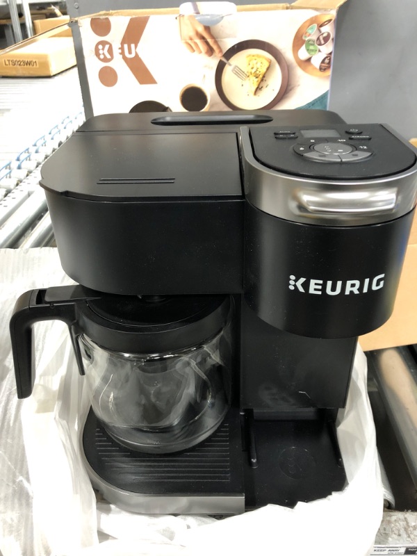 Photo 2 of (PARTS ONLY) Keurig Coffee Maker, K-Duo, Black