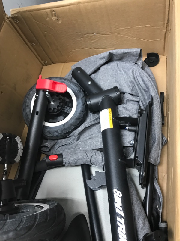 Photo 1 of 8-in-1 Tricycle, Two-Rider Mode, Rear-Facing Infant Seat, Sit Forwards or Backwards, Storage Basket with Cover
