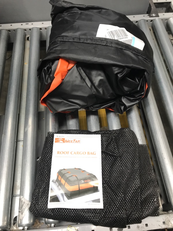 Photo 2 of MeeFar 20 cu.ft. Car Roof Top Cargo Carrier Waterproof Bag for All Cars with/Without Rack
