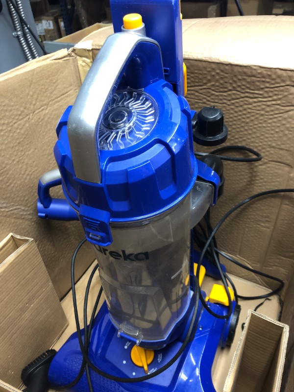 Photo 6 of eureka NEU182A PowerSpeed Bagless Upright Vacuum Cleaner, Lite, Blue