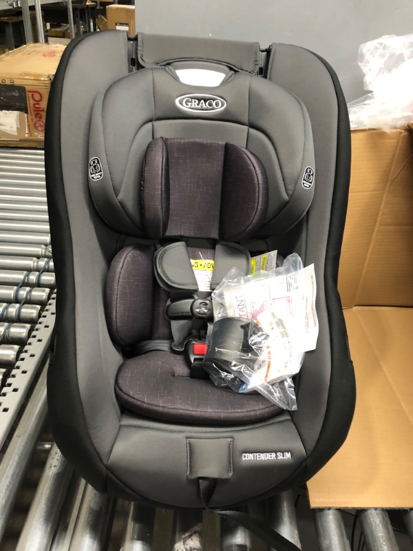 Photo 2 of Graco Contender Slim Convertible Car Seat, West Point