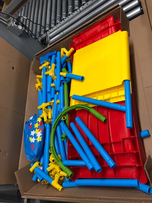 Photo 1 of Eezy Peezy Active Play 3 in 1 Jungle Gym PlaySet – Includes Slide, Ball Pit, & Toss Target with 50 Colorful Balls