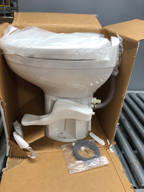 Photo 2 of Aqua-Magic Residence RV toilet / High Profile / White - Thetford 42169 High Toilet