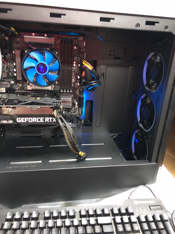 Photo 16 of CyberpowerPC Gamer Xtreme VR Gaming PC, Black & Sceptre 24" Curved 75Hz Gaming LED Monitor Full HD 1080P HDMI VGA Speakers, VESA Wall Mount Ready Metal Black 2019 (C248W-1920RN) i5-11400F | RTX 3050 Gaming PC + VGA Speakers
