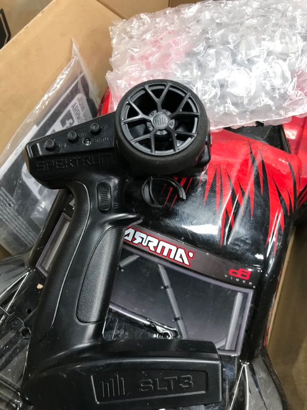 Photo 6 of ARRMA 1/10 SENTON 4X4 V3 MEGA 550 Brushed Short Course RC Truck RTR (Transmitter, Receiver, NiMH Battery and Charger Included), Red, ARA4203V3T1