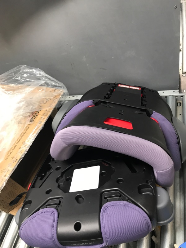 Photo 3 of Britax Highpoint Backless Belt-Positioning Booster Seat, SafeWash Purple Ombre