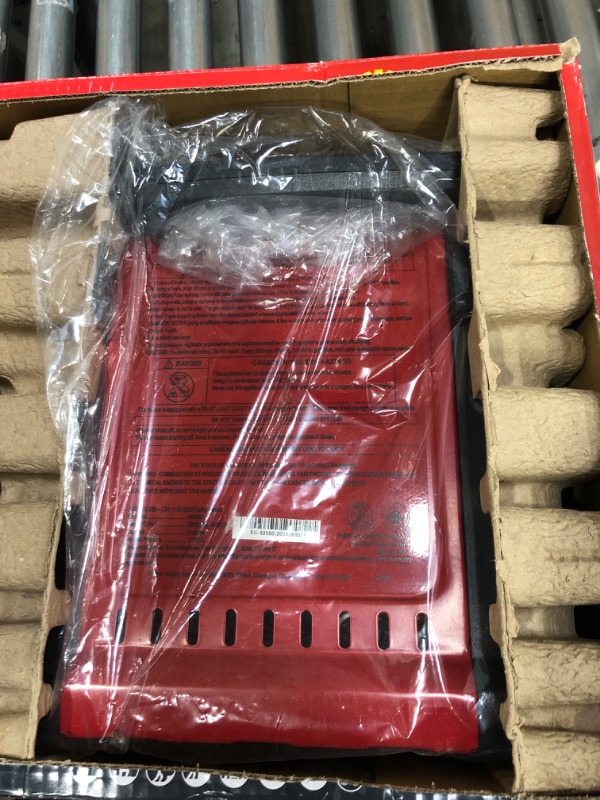 Photo 2 of *nonfunctional* Mr. Heater F232000 MH9BX Buddy 4,000-9,000-BTU Indoor-Safe Portable Propane Radiant Heater, Red-Black Red Heater